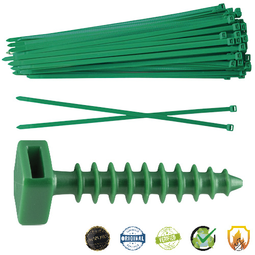 Bridas Nylon + Taco de Fijación