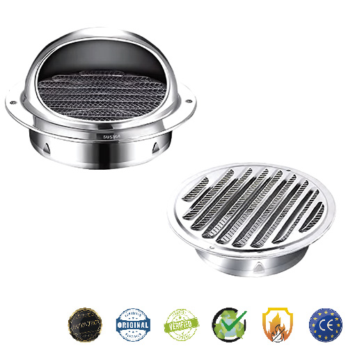 Rejillas exterior Ø160 – Ø180